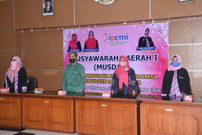 Membuka Musda I IPEMI, Pj Sekda KLU Berharap IPEMI Mampu Tingkatkan Ekonomi di Masa Pandemi